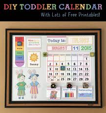 Diy Children S Calendar By Crafting Cheerfully Toddler Calendar Kids Calendar Preschool Calendar