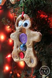 Be sure to place your own gingerbread houses by the tree when guests come over for the christmas. Easy Gingerbread Ornaments For Preschoolers