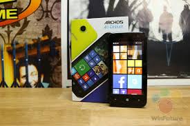 Archos 40 Cesium ausgepackt ...