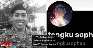 Kes bunuh zulfarhan | 18 penuntut upnm dipanggil bela diri. Dia Tu Yang Lemah Bod H Mati Awal Gadis Hina Kematian Zulfarhan Dikecam Berita Ternow