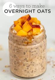 6 Healthy Overnight Oats Recipes Easy Make Ahead Breakfasts Recipe In 2020 Overnight Oats Recipe Healthy Overnight Oats Recipe Easy Recipes