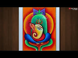 Art Arena Youtube Ganesha Drawing Large Canvas Painting Drawings