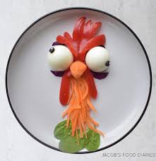 Ow I M Feeling Today Hei Hei From Moana Organic Eggs With Salad And Quinoa Wrap Ston Food Humor Fun Kids Food Food Decoration