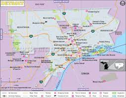 Open full screen to view more. Detroit Map Map Of Detroit City Detroit Michigan Map