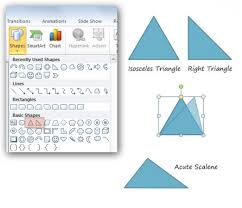 Classifying Triangles In Powerpoint And Create Triangles