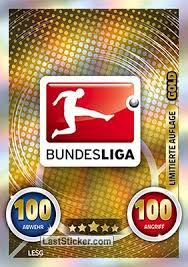 Find out which football teams are leading the pack or at the foot of the table in the german bundesliga on bbc sport. Card Lesg Bundesliga Logo Topps German Fussball Bundesliga 2016 2017 Match Attax Extra Laststicker Com