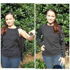 What to wear after shoulder surgery. Post Surgery Shirt From Blossombreeze Com I Needed Some Comfortable Tops To Wear That Would Acc Shoulder Surgery Clothes Shoulder Surgery Rotator Cuff Surgery