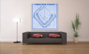 Print Of Vintage Connie Mack Stadium Seating Chart By