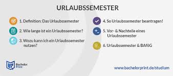 Verhältnis von bafög zu alg2. Urlaubssemester Definition Dauer Anleitung
