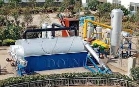 Manufacturer,supplier of Fully continuous waste tyre pyrolysis plant  ,factory price for sale ,low construction cost pyrolysis plant__Waste Tire  Pyrolysis Plant