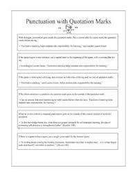 Punctuation With Quotation Marks Teaching Writing Teaching Freebies Quotations
