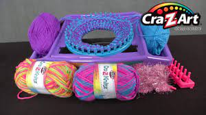 One is the knit stitch, and the other is the purl stitch. Cra Z Knitz Ultimate Designer Knitting Station From Cra Z Art Youtube