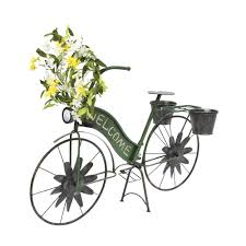 Unfortunately, illuminated planters can be quite expensive and not everyone can afford to buy many of them. Enchanted Garden Led Solar Metal Antique Bicycle With Planters At Menards
