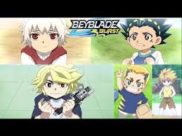 The series is produced by olm and began aired in all txn stations in japan on april 3, 2017. Every Single Beyblade Burst Character As Kids Seasons 1 5 Shu Valt Free Drum Xander Youtube