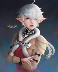 The scions don't pay me. Fanart Of Alisaie Ffxiv