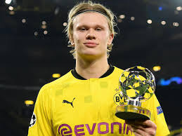 Borussia dortmund scoring sensation erling haaland says he mocked yassine bounou after scoring against him because the sevilla goalkeeper is a. Erling Haaland Could Reach Cristiano Ronaldo Feat After Smashing One Champions League Record Eurosport