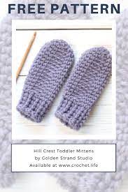 Free Crochet Mitten Pattern Crochet Mittens Free Pattern Crochet Mittens Pattern Crochet Toddler Hat