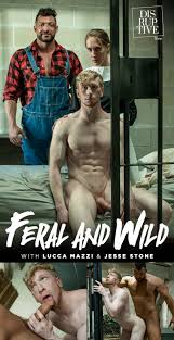 Disruptive Films: Feral and Wild (Lucca Mazzi & Jesse Stone) | Fagalicious  - Gay Porn Blog