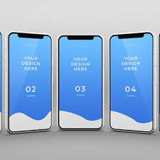 Download Phone Mockup With Editable Wall High Resolution Psd Mobile App Mockup Psd Free Download For App Presentation Smart Object Feature I Phone Mockup Mockup Phone