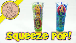 Hubba Bubba Sour Blue Raspberry Squeeze Lick Lollipop Candy Tube Youtube