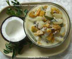 Ash Gourd Pumpkin Coconut Stew Kerala Olan Curry Http Shobanaprao Blogspot In 2013 11 Ash Gourd Pumpkin Coco Indian Food Recipes Baby Food Recipes Cooking