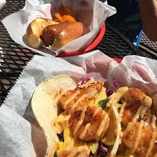 Place on plate lined with a paper towel. Cayo Fish Taco Picture Of Garbo S Grill Key West Tripadvisor