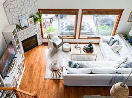 With below creative farmhouse coffee table décor ideas, you can design it easily by yourself. Coastal Farmhouse Blue Neutral Fall Decor And The Cabin Makeover Reveal The Happy Housie