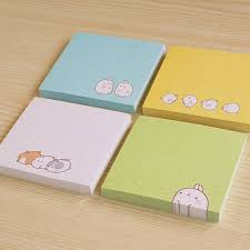 Molang Shop Molang Square Memo Pad Ver2 4 Kinds New Kirtasiye Malzemeleri Yapiskan Notlar Ajandalar