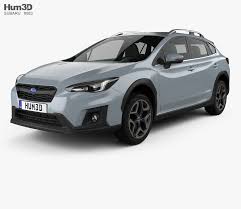 3d Model Of Subaru Xv 2019 Subaru 3d Model Model