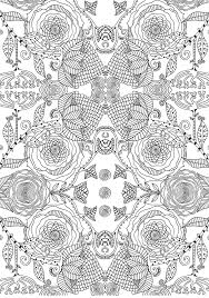 Pattern Design Flower Power Pattern Coloring Pages Secret Garden Colouring Coloring Pages