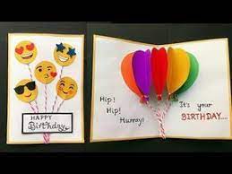 This beautiful layered cake card would be appropriate as a birthday, fourth of july, christmas, graduation, or thank you card. Handmade Birthday Card Birthday Balloon Pop Up Card Birthday Greeting Card Idea Greeting Cards Handmade Birthday Birthday Card Drawing Happy Birthday Cards Diy