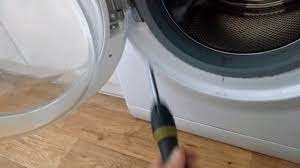 Didnt actually know there was another type of lock! Hotpoint Wdud9640p Door Won T Open Youtube