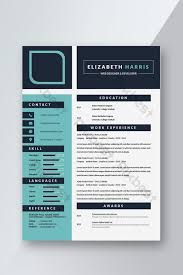 Creative Cv Resume Template Design For Interview Word Doc Free Download Pikbest