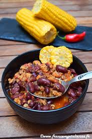 Chili Sin Carne Vegetalien Vegan France Vegetalienne Recettes Vegan Facile Recette Plat Vegetarien Recette