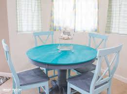 Bring some subtle colour into your home with some diy painted chairs. Chalk Paint Table Makeover