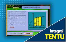 Menentukan luas daerah yang terletak di antara dua kurva. Materi Kelas 12 Integral Tentu Primaindisoft