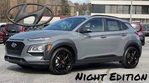 The hyundai kona is a funky, sportyish entrant in the oftentimes bland and underpowered subcompact crossover suv segment. 2021 Hyundai Kona Night Edition Youtube