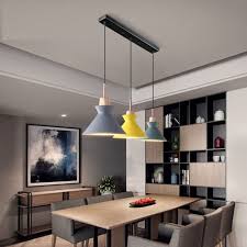 Pack Of 3 Dining Table Lamp Lights Macaroon Colorful Led Modern Pendant Lamp Hanglamp For Kitchen Island Ceiling Room Lighting Modern Pendant Lamp Pendant Lamphanglamp Modern Aliexpress