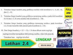 Kunci jawaban tema 9 kelas 5 halaman 113, 114, 115, 116 buku tematik siswa benda benda di sekitar kita subtema 2 benda dalam kegiatan ekonomi pembelajran 6 Lengkap Latihan 2 4 Kelas 9 Smp Mts Semester 1 Menentukan Fungsi Kuadrat Buku Pake Halaman 115 116 Youtube
