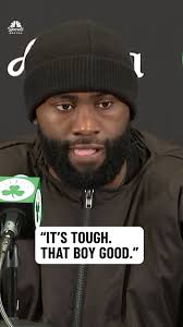 Jaylen Brown talks about the challenge of guarding SGA