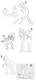 I Made My Own Otp Thing Pick A Number And An Otp Drawing Base Drawings Drawing Meme