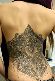 Awesome Full Back Lace Tattoos For Girls Pick Your Pic Corset Tattoo Lace Tattoo Design Lace Tattoo