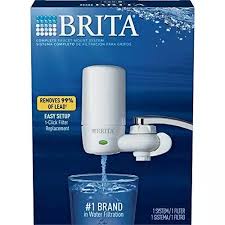 Brita Tap Water Filter System Water Faucet Filtration System With Filter Change Reminder Reduces Tap Water Filter Water Filters System Filtered Water Faucet
