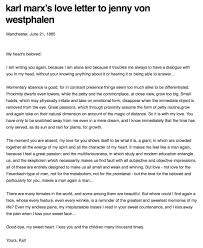Karl Marx S Love Letter To Jenny Von Westphalen Love Letters Karl Marx Karl