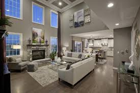 Spacious Family Room At Hamlet Meadows In Canton Mich Luxury Living Room Family Room Design High Ceiling Living Room