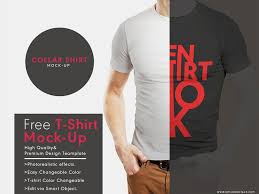 Find & download the most popular t shirt mockup psd on freepik free for commercial use high quality images made for creative projects. Free Rounded Collar T Shirt Mockup Psd Bestmockup Com