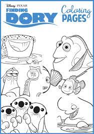Select from 34561 printable crafts of cartoons, nature, animals, bible and. Finding Dory Coloring Pages Simply Being Mommy