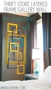 Mastering The Master Bedroom Layered Frame Gallery Wall Makely Home Decor Diy Wall Decor Decor