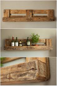 Pallet Rustic Shelf Mit Bildern Regal Aus Paletten Palette Mobel Aus Paletten
