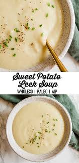 Sweet Potato Leek Soup Unbound Wellness Recipe Sweet Potato Leek Soup Leek Soup Potato Leek Soup